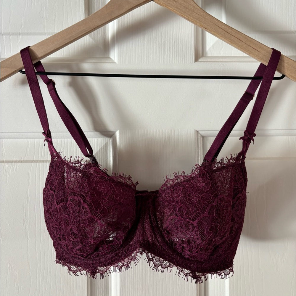 Dream Angels Unlined Lace Balconette Bra